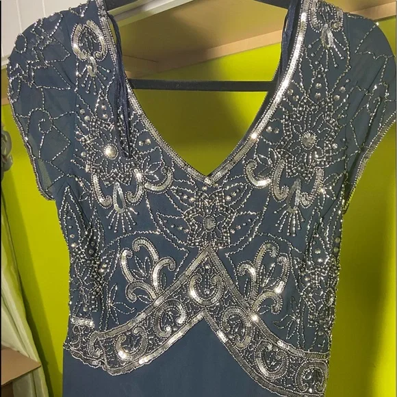 JKARA Navy Blue Dress - Picture 2 of 6